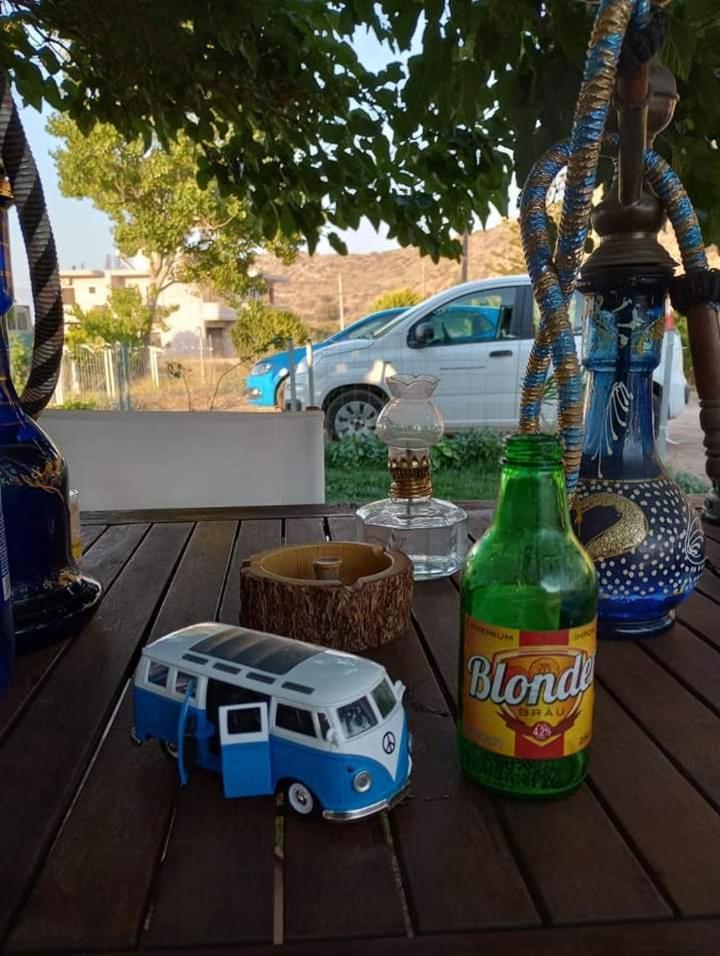 Cornelia Hippie Magic Bus Villa Kissamos Ngoại thất bức ảnh