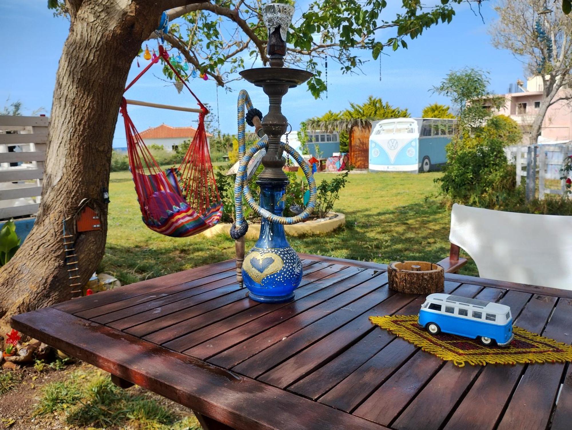 Cornelia Hippie Magic Bus Villa Kissamos Ngoại thất bức ảnh